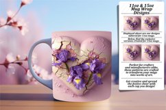 Spring Serenade: 3D Heart Hole Mug Product Image 1