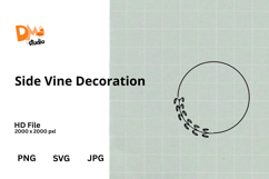 Side Vine Decoration Product Image 1