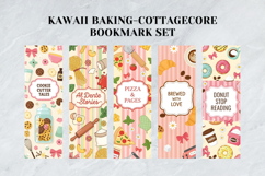 Kawaii Baking Cottagecore Bookmark Set,Cute Pastry &amp; Kitchen Product Image 6