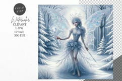 Winter, Fairy, Fantasy, JPG, Junk journal, Product Image 1