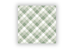 Sage Toile Digital Paper Pack, Vintage Floral Toile, Gingham Product Image 5