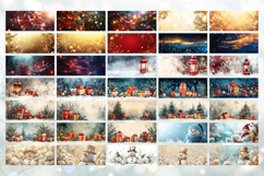 Watercolor Christmas Mug Bundle, Winter Mug Designs Product Image 6