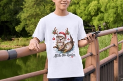 Santa Paws &amp; Sass Funny Christmas Animal PNG Pack Product Image 6