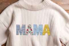 Vol. 9 Patchwork Fabric Mama - PNG Product Image 6