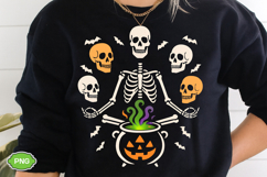 Funny Skeleton Halloween PNG, Spooky Season PNG, Halloween Product Image 3