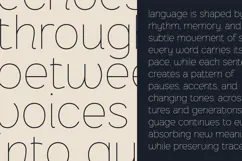 Morrow Minimal Monoline Sans Serif Font Product Image 6
