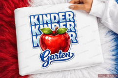 Pre-K to Fourth Grade Apple PNG Bundle | Back to School Grad Product Image 6