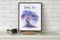 Watercolor Majestic Tree Cliparts Bundle Product Image 6