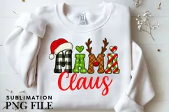 Mama Claus png design for T-shirts Product Image 3