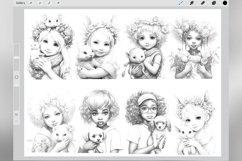 40 Procreate Baby Pets Stamp Brushes Product Image 2