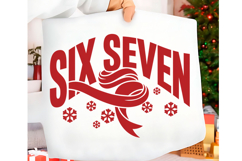 Six Seven 6 7 67 Christmas Png Bundle Product Image 5