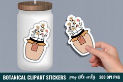 Botanical Clipart Sticker, Product Image 1