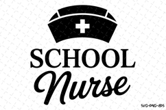 School Nurse Svg | Nurse Svg | Svg Cut Files Product Image 1
