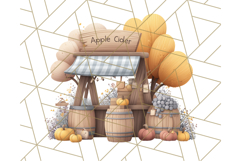 Woodland Apple Orchard Festival PNG Fall Clipart Product Image 2