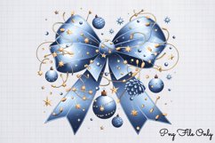 Coquette Christmas Sublimation Clipart PNG Product Image 1