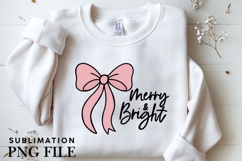Christmas bow png design for T-shirts Product Image 3