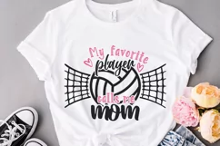 Volleyball mom svg, SVG files for cricut, laser cut files Product Image 5