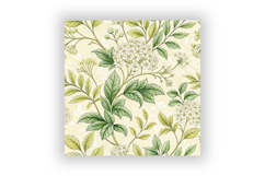 Summer Toile Digital Paper Pack, Vintage Floral Toile Product Image 6