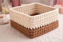 Basket bottom square shape 16 inch 40 cm digital file laser Product Image 6