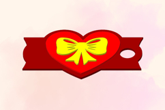 Heart, Bow, 40 OZ Tumbler, STL/3MF files for 3D Printing Product Image 6