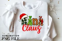 Nana Claus png design for T-shirts Product Image 3