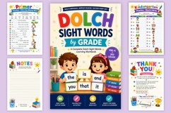 Dolch Sight Words by Grade Product Image 6