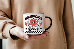 Heartbreaker Valentine PNG, Funny Valentine Shirt Design Product Image 6