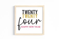 Twenty twenty four happy new year SVG Product Image 3