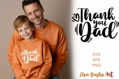 Thank you Dad Papa svg, best dad ever svg, I love you Dad Product Image 1