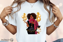 Black Girl Graduation PNG That’s a Wrap Grad Sublimation Product Image 2