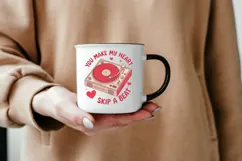 Retro Valentine Sublimation PNG - You Make My Heart Product Image 6