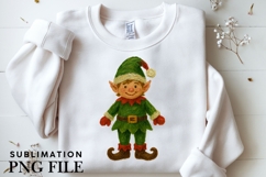 Oil painted elf png design for T-shirts Product Image 3