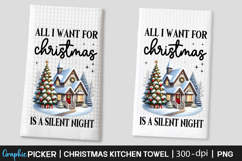 Funny Christmas Kitchen Towel Bundle, Christmas Kitchen Product Image 7