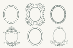 Calligraphic set of vintage flourishes Product Image 8