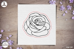 Flowers Coasters Laser Cut Bundle | Drink Coaster | SVG Product Image 6