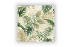 Tropical Toile Digital Paper Pack, Vintage Floral Toile Product Image 6
