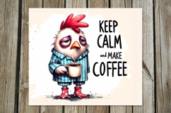 Morning coffee | 4 skinny tumbler Sublimation designs PL2 Product Image 2
