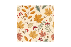 Autumn Fall Plaid Seamless Pattern Digital Paper Product Image 6