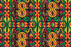 African Mosaic Seamless Pattern Product Image 1