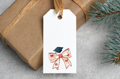 Graduation Mama Coquette Bow Clipart, graduation mama bow Product Image 6