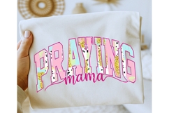 Christian Mom PNG Bundle Praying Mama, Loved, Hope, Grace Product Image 8