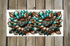 Western sunflowers | Mug western sublimation design bundle Product Image 6