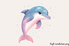 Little Mermaid Under The Sea Clipart PNG Product Image 1