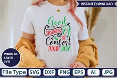 Good Tidings Of Comfort And Joy SVG Cut File Product Image 1
