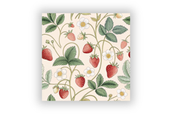 Cute Strawberry Seamless Pattern Bundle, Cottagecore Gingham Product Image 6