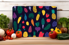 Vegetables Cutting Board Design | Cutting Board png Product Image 4