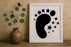 Baby Footprints SVG Product Image 2