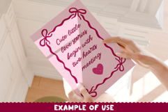 15 Coquette Valentine Frames PNG Bundle Product Image 2