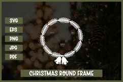 12 Floral Wreath SVG, Christmas wreath svg Product Image 13