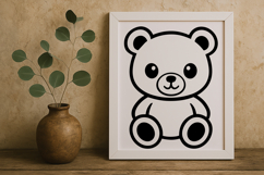 Adorable Cute Animal SVG EPS DXF PNG Product Image 2